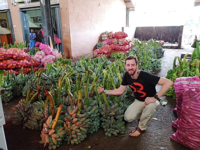 Trs banánov či iné čerstvé tropické ovocie. Sme v tropickom raj