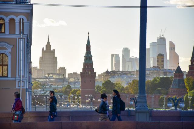 Ulovíme aj dokonalú vyhliadku na panorámu centrálnej Moskvy. Kr