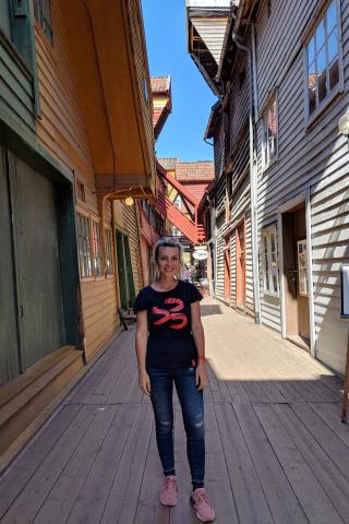 V časti Bryggen si porozprávame to najzaujímavejšie o Hanze. fo
