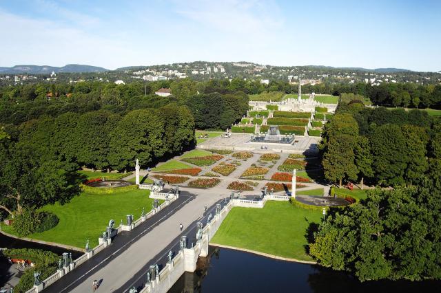 Vigelandov park v Oslo.
foto: archív 