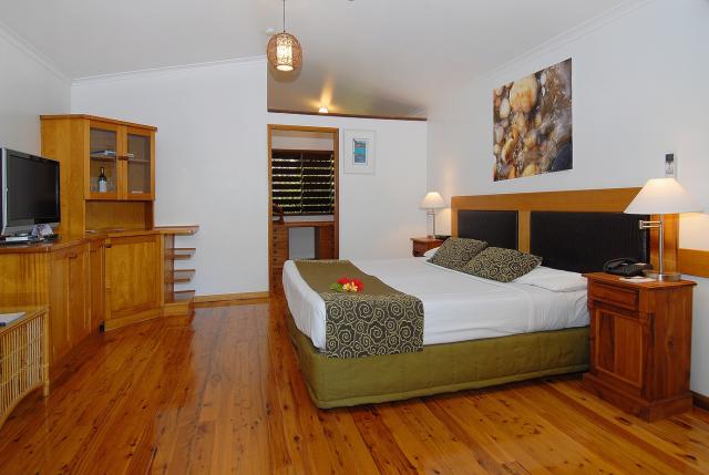 Rainforest bungalow v rezorte Kewarra beach. foto: Kewara Beach