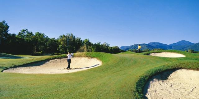 Golfovanie v Cairns hneď vedľa koralovej bariéry. foto: archív 