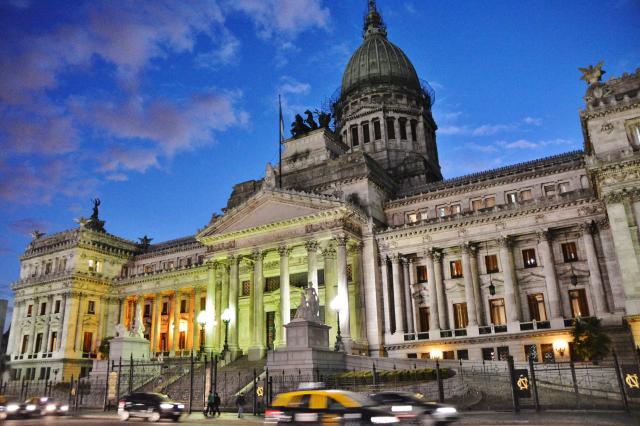 Pôsobivý Palác argentínskeho Národného kongresu.
foto: Mirka Ze