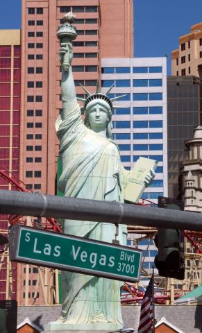 Las Vegas - Hotel New York New York a príprava na ten skutočný