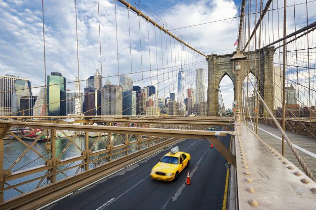 New York - Prejdite sa Brooklynským mostom