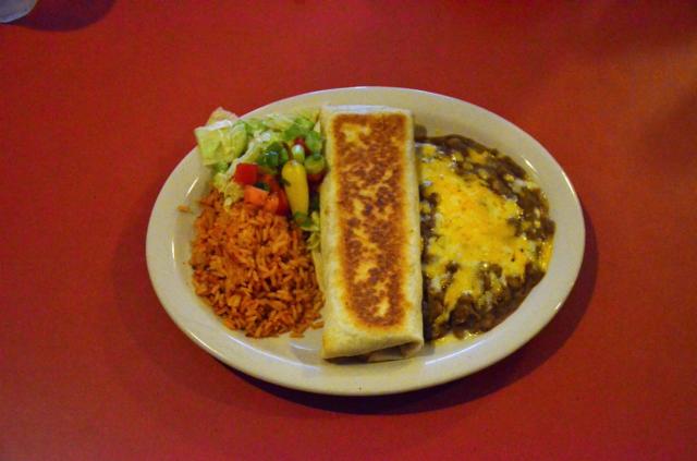 Burrito je síce mexické jedlo, ale v tejto časti USA je veľmi o