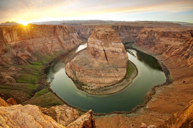 Horseshoe Bend - Svetoznámy ohyb rieky Colorado pri Page