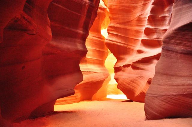 Antelope canyon - Najkrajšia fotka zájazdu