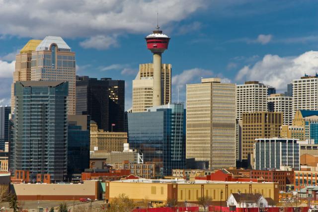 Calgary je najväčšie mesto provincie Alberta, centrom ropného p
