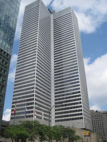 Place Ville Marie je miesto, kde bol Montreal založený