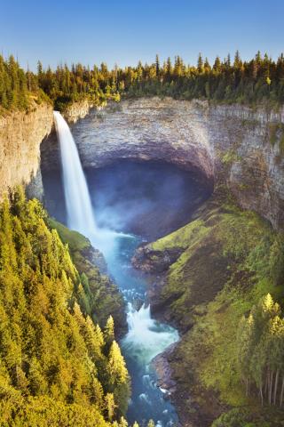 Brandywine Falls na Sea to Sky Highway