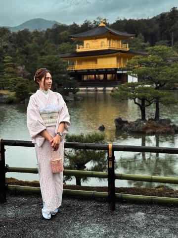 Zenbudhistický chrám Kinkaku-ji. foto : Michal ČIČMANEC — 
