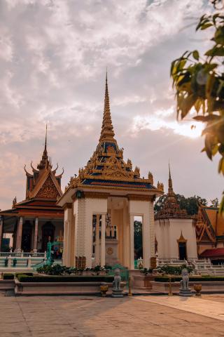 Phnom Penh a jeho kráľovský palác.
foto: Zuzana HÁBEKOVÁ – 