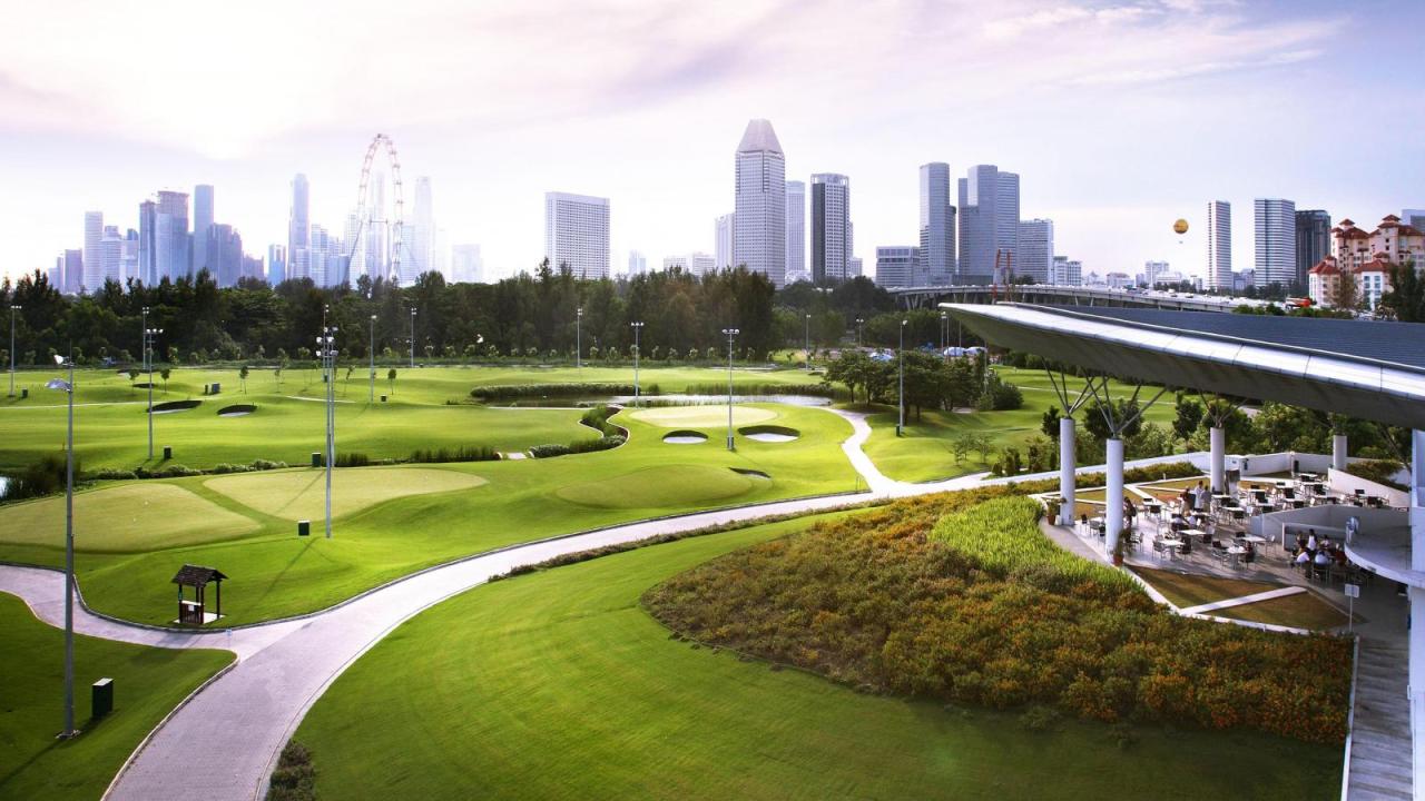 Marina Bay golf course