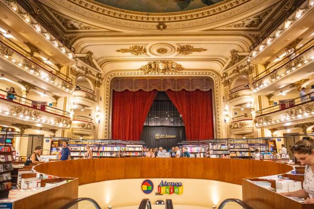 El Ateneo Grand Splendid, tak takéto kníhkupectvo sa len tak ne