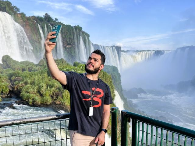 Vodopády Iguazu...tisícka selfies! Foto: Katarína Líšková - 