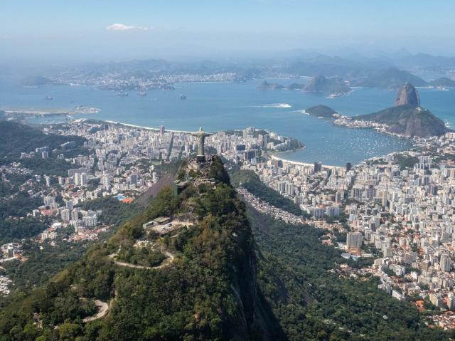 Vrtuľníkom z Brazílie nad Rio de Janeirom (fakulatívne) Foto: M