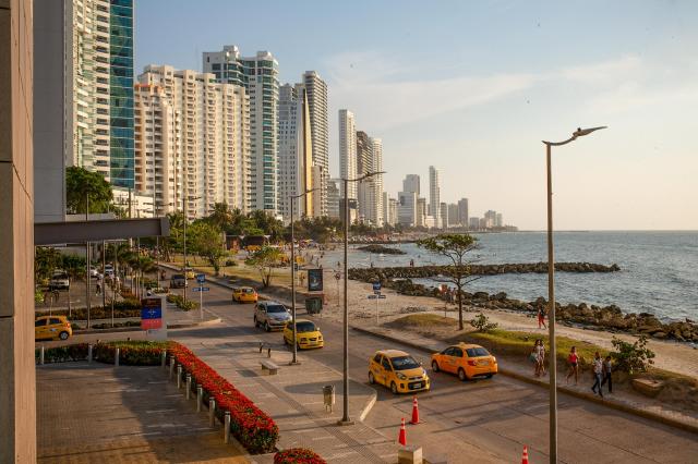 Panoráma mesta z JW Marriott Panama city. foto: Ľuboš Fellner –