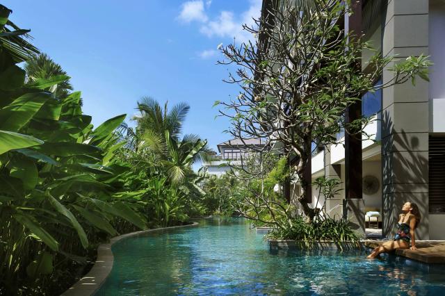 Izby Sawanagan lagoon access room v Ritz Carlton Bali. foto: Ar
