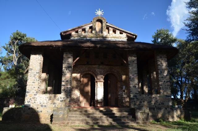 Kostol Debre Birhan Selassie je považovaný za najkrajšie vyzdob