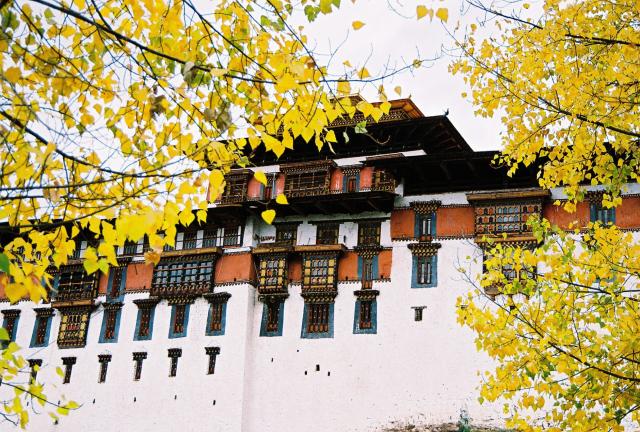 Punakha, miesto zrodu nezávislého Bhutánu. foto: Ľuboš FELLNER 