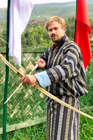 Obľúbená voľnočasová aktivita Bhutánčanov.
foto: Robert TARABA 
