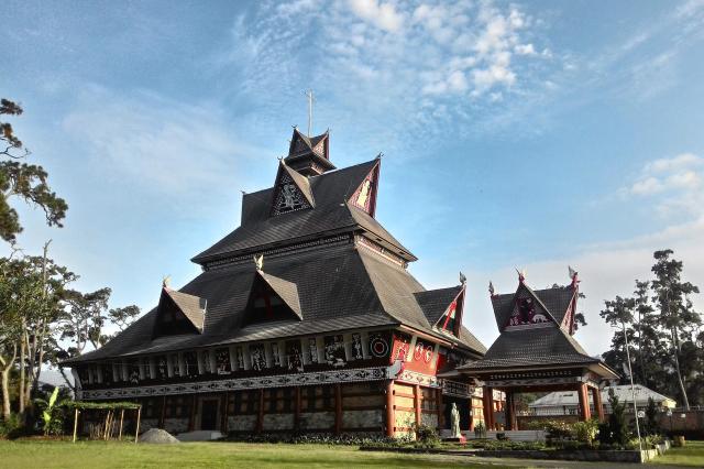 V severosumatrianskom meste Berastagi nájdete architektonicky v