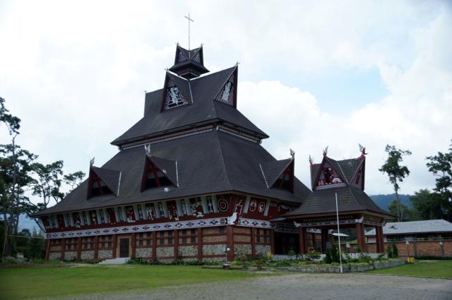V severosumatránskom meste Berastagi nájdete architektonicky ve