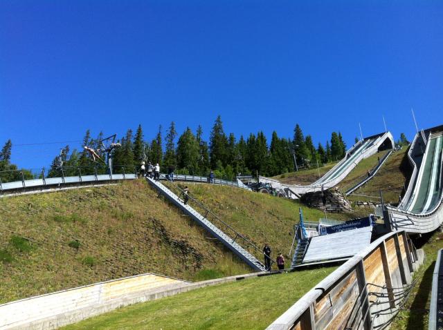 Skokanské mostíky v Lillehammer, ZOH 1994