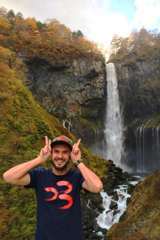 97 metrový Kegon falls krásny v každom ročnom období.
foto : Ma