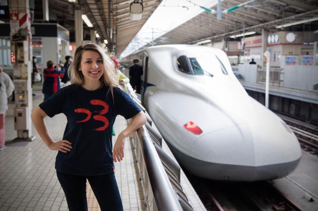 Vyskúšame jazdu najnovším japonským šinkansenom Nozomi.
foto : 