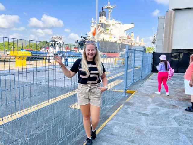 Náš program vrcholí pri Panamskom prieplave. Foto: Natália Kapi