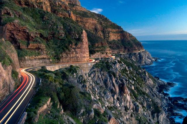 Chapmans Peak Drive je považovaná za jednu z najkrajších vyhlia
