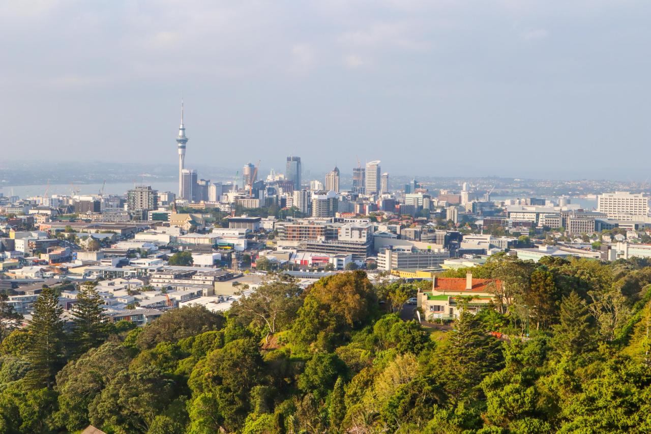 Sme na Novom Zélande. Auckland je jeho najväčšia metropola. fot