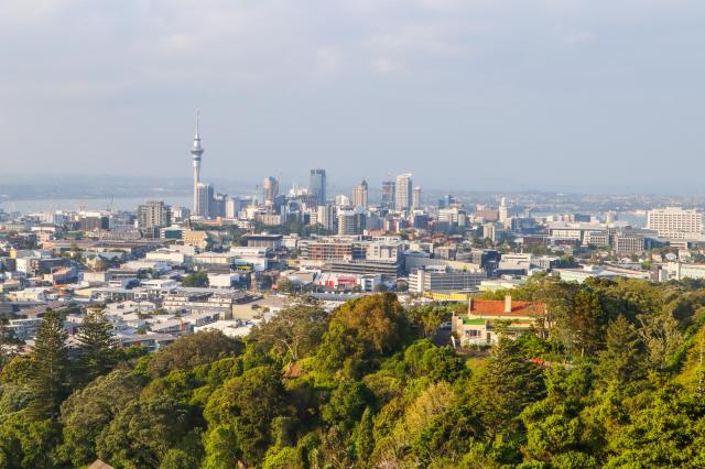 Sme na Novom Zélande. Auckland je jeho najväčšia metropola. fot