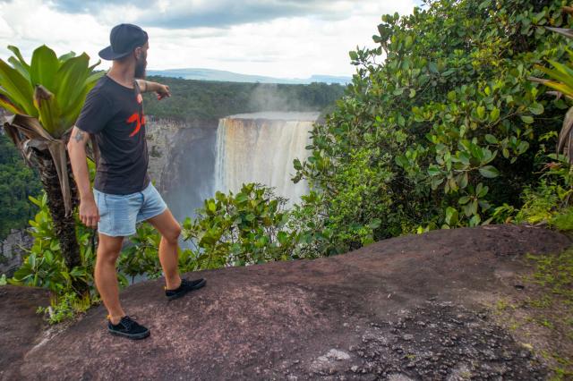 A sme tam! Kaieteur falls, najvyšší single-drop vodopád na svet