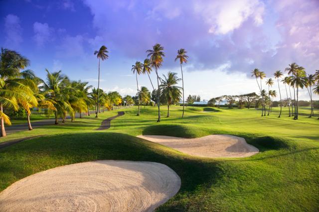 Plantation golf cours na ostrove Tobago. Britský flair sa nezap
