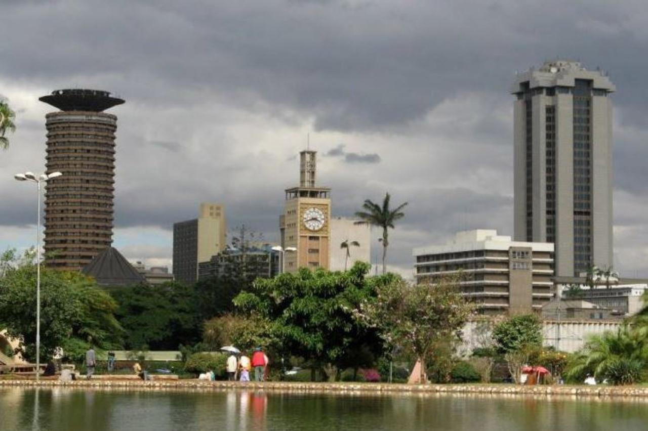 Nairobi - hlavné mesto Kene a dôležité politické a ekonomické c