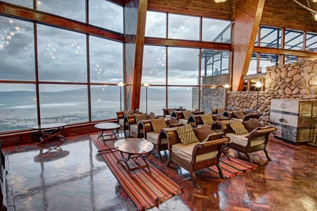 Kráter Ngorongoro - Lodge s výhľadom do krátera