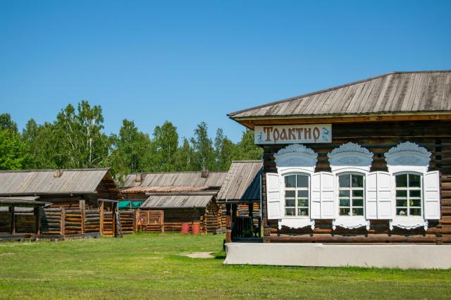 Navštívime aj skanzen sibírskej tradičnej architektúry. Taltsy 