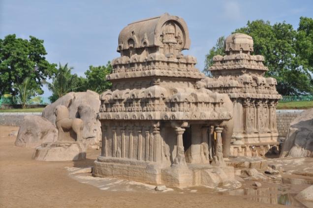 Mahabalipuram a jeho chrámy. Foto: Tomáš Kubuš, 