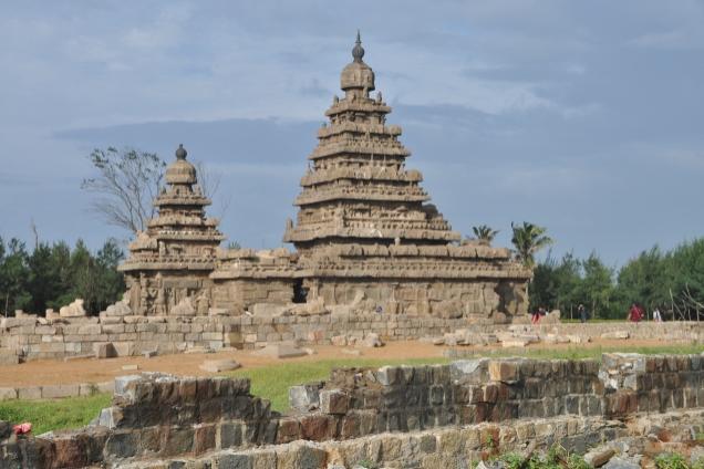 Shore temple v Mahabalipurame. Foto: Tomáš Kubuš, 