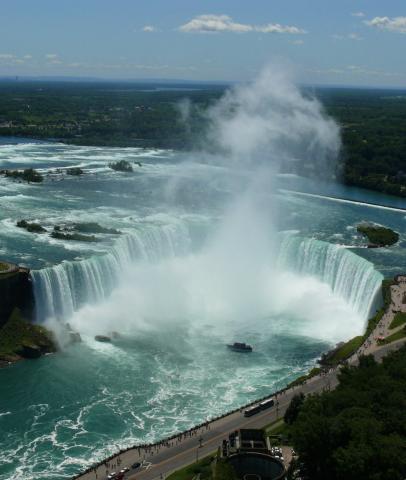 Niagarské vodopády - sú jedny z najkrajších na svete. foto:  - 