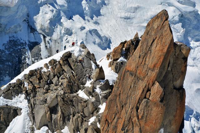 Lanovkou na dotyk k Mt. Blancu.  foto: Jozef Zelizňák - 