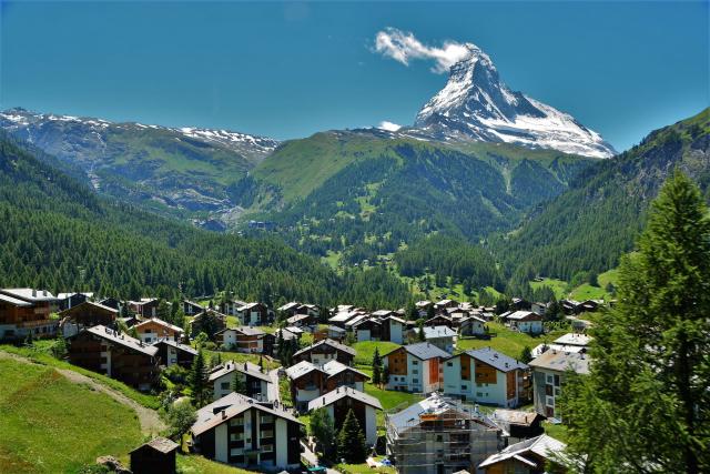 Horský Zermatt pod Matterhornom. foto: Jozef Zelizňák - 