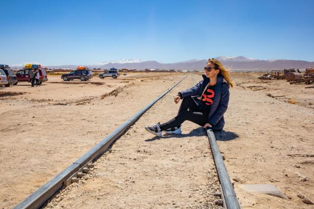 Neďaleko mesta Uyuni leží pohrebisko vlakov.
foto: Laura Lackov