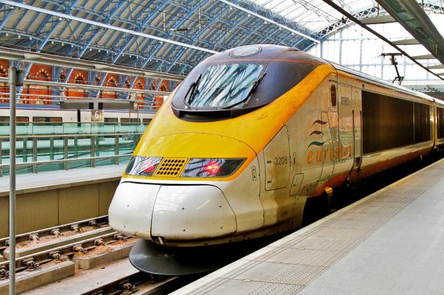 Eurostar popod kanál La Manche