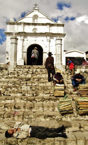 Koloniálny život v guatemalských uličkách. Foto:  - archív