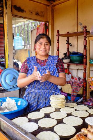 Aké jedlo majú guatemalské žienky najradšej? Foto: Katarína Líš