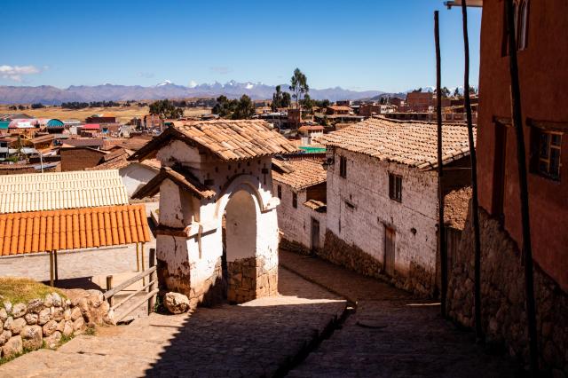 Cusco, mesto, ktoré vyrástlo na inkských základoch, rozložené p